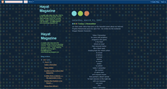 Desktop Screenshot of hayatmag.blogspot.com