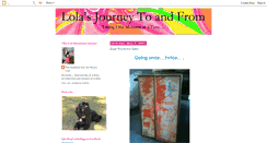 Desktop Screenshot of lolasjourneytoandfrom.blogspot.com