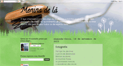 Desktop Screenshot of menina-de-la.blogspot.com