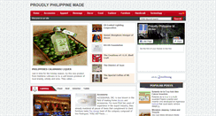 Desktop Screenshot of philippine-made.blogspot.com