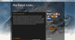 Desktop Screenshot of hotfetish.blogspot.com