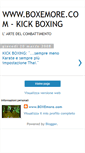 Mobile Screenshot of boxemore-kickboxing.blogspot.com