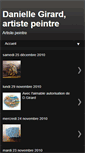 Mobile Screenshot of leblogdedaniellegirard.blogspot.com