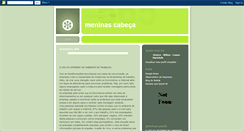 Desktop Screenshot of meninascabeca.blogspot.com