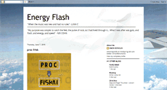 Desktop Screenshot of energyflashbysimonreynolds.blogspot.com