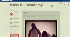 Desktop Screenshot of mosshillacademy.blogspot.com