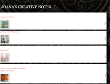 Tablet Screenshot of creative-idea-notebook.blogspot.com