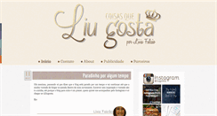 Desktop Screenshot of coisasqueliugosta.blogspot.com