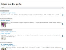 Tablet Screenshot of coisasqueliugosta.blogspot.com