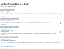 Tablet Screenshot of matteoconvertino.blogspot.com