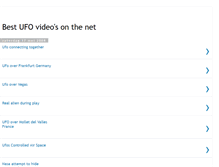 Tablet Screenshot of best-ufo-video.blogspot.com