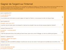 Tablet Screenshot of gagnerdelargentsurlinternet.blogspot.com