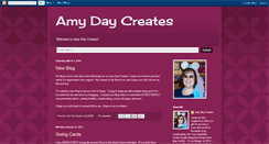 Desktop Screenshot of amydaycreates.blogspot.com