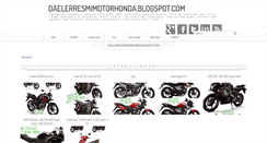 Desktop Screenshot of daelerresmimotorhonda.blogspot.com