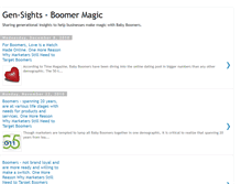 Tablet Screenshot of gen-sights.blogspot.com