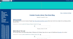 Desktop Screenshot of libraryteens.blogspot.com