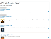 Tablet Screenshot of myfreakkyworld.blogspot.com