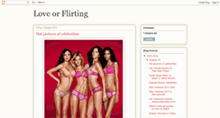 Desktop Screenshot of loveorflirting.blogspot.com