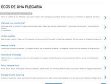 Tablet Screenshot of ecosdeunaplegaria.blogspot.com