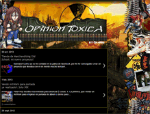 Tablet Screenshot of opiniontoxica.blogspot.com