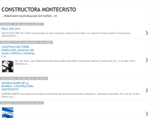Tablet Screenshot of constructoramontecristo.blogspot.com