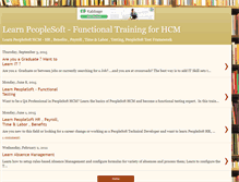 Tablet Screenshot of learn-peoplesoft.blogspot.com