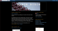 Desktop Screenshot of baronbyron.blogspot.com