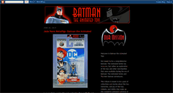 Desktop Screenshot of batmantheanimatedtoys.blogspot.com