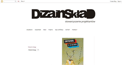 Desktop Screenshot of dizajnsklad.blogspot.com