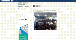 Desktop Screenshot of congresoseventosypromociones.blogspot.com
