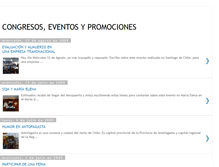 Tablet Screenshot of congresoseventosypromociones.blogspot.com