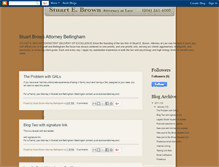 Tablet Screenshot of bellinghamattorney.blogspot.com