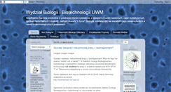 Desktop Screenshot of biologiaolsztyn.blogspot.com