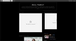 Desktop Screenshot of lifeofballfamily.blogspot.com