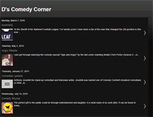 Tablet Screenshot of dcomedycorner.blogspot.com