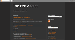 Desktop Screenshot of penaddiction.blogspot.com