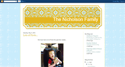 Desktop Screenshot of nichfamily.blogspot.com