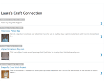Tablet Screenshot of laurascraftconnection.blogspot.com