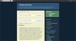 Desktop Screenshot of enclavedeclown.blogspot.com