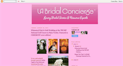 Desktop Screenshot of labridalconcierge.blogspot.com