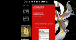Desktop Screenshot of duroferoamor.blogspot.com