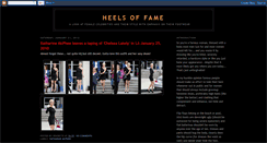 Desktop Screenshot of heelsoffame.blogspot.com