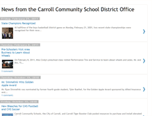 Tablet Screenshot of ccsddonews.blogspot.com
