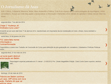 Tablet Screenshot of ojornalismodaasas.blogspot.com