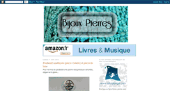 Desktop Screenshot of bijoux-pierres.blogspot.com