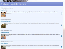 Tablet Screenshot of joelandcrystalshoaf.blogspot.com