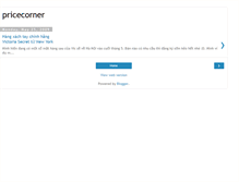Tablet Screenshot of pricecorner.blogspot.com