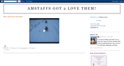 Desktop Screenshot of amstaffbreed.blogspot.com