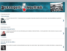 Tablet Screenshot of guayaquilinsumiso.blogspot.com