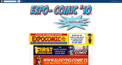 Desktop Screenshot of expo-comic2010.blogspot.com